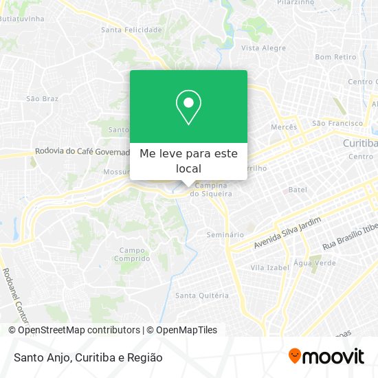 Santo Anjo mapa