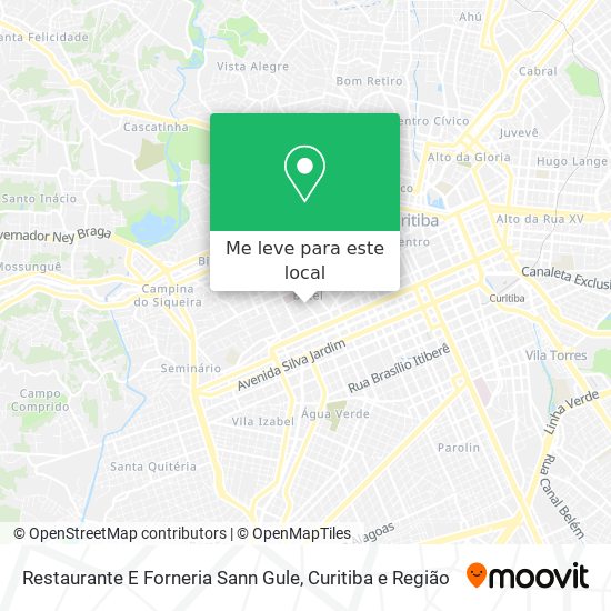 Restaurante E Forneria Sann Gule mapa