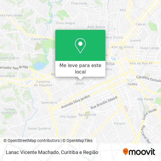 Lanac Vicente Machado mapa