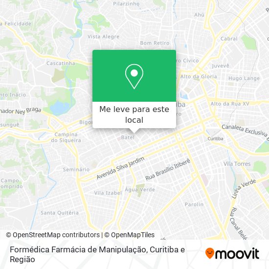 Formédica Farmácia de Manipulação mapa