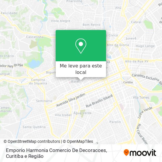 Emporio Harmonia Comercio De Decoracoes mapa