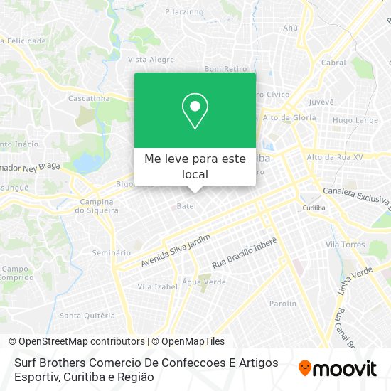 Surf Brothers Comercio De Confeccoes E Artigos Esportiv mapa