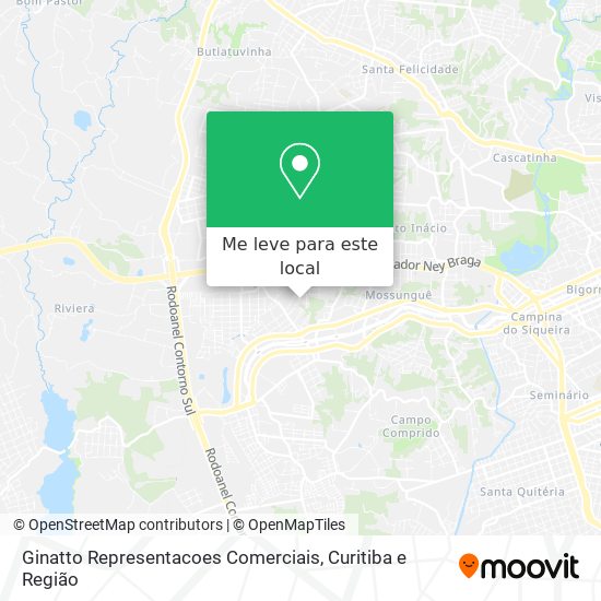 Ginatto Representacoes Comerciais mapa