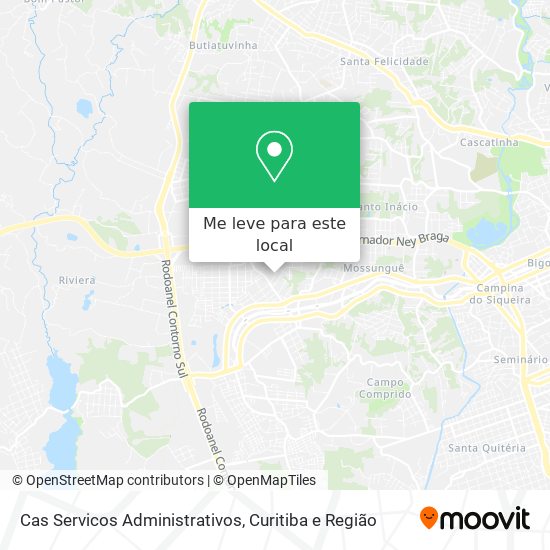 Cas Servicos Administrativos mapa