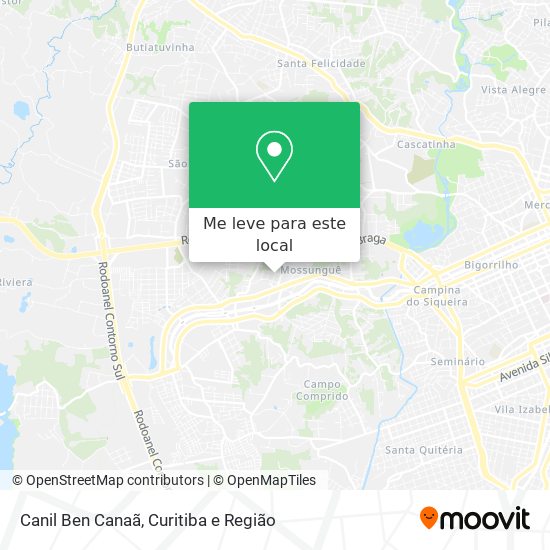 Canil Ben Canaã mapa