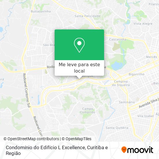 Condomínio do Edifício L Excellence mapa
