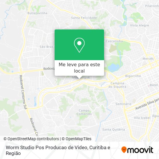 Worm Studio Pos Producao de Video mapa