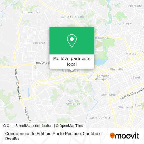 Condomínio do Edifício Porto Pacífico mapa