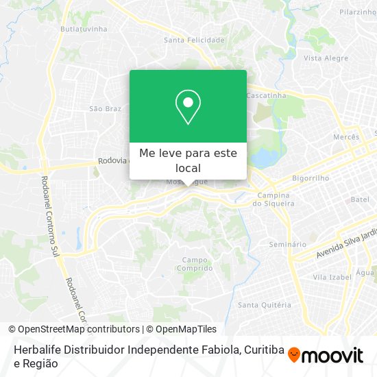 Herbalife Distribuidor Independente Fabiola mapa