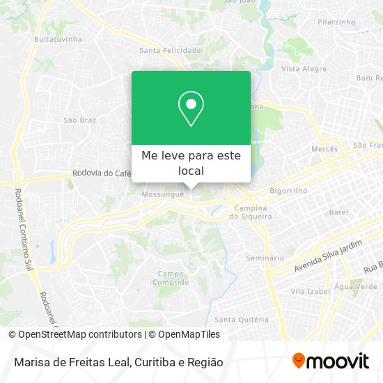 Marisa de Freitas Leal mapa