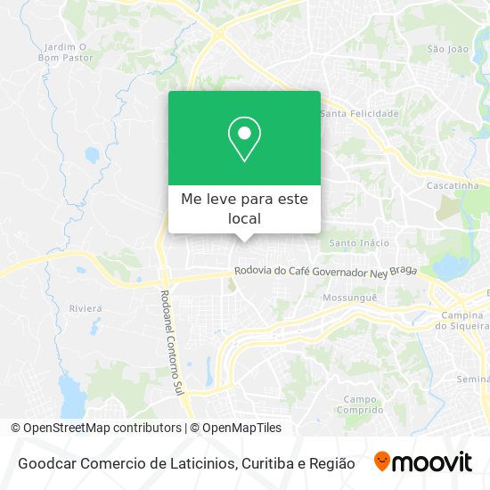 Goodcar Comercio de Laticinios mapa