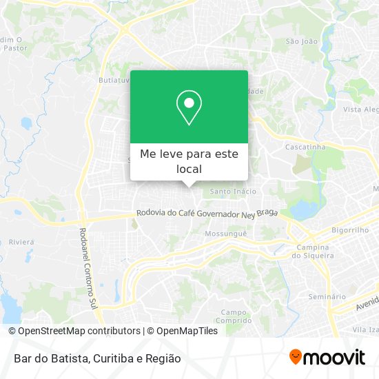Bar do Batista mapa