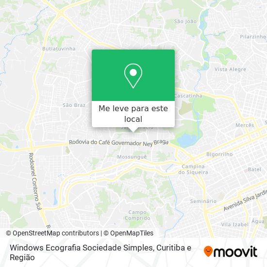 Windows Ecografia Sociedade Simples mapa