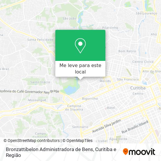 Bronzattibelon Administradora de Bens mapa