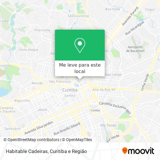 Habitable Cadeiras mapa