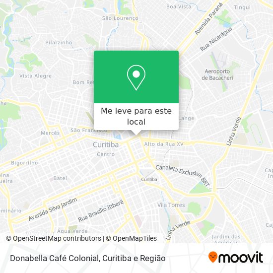 Donabella Café Colonial mapa