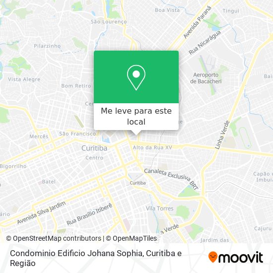 Condominio Edificio Johana Sophia mapa