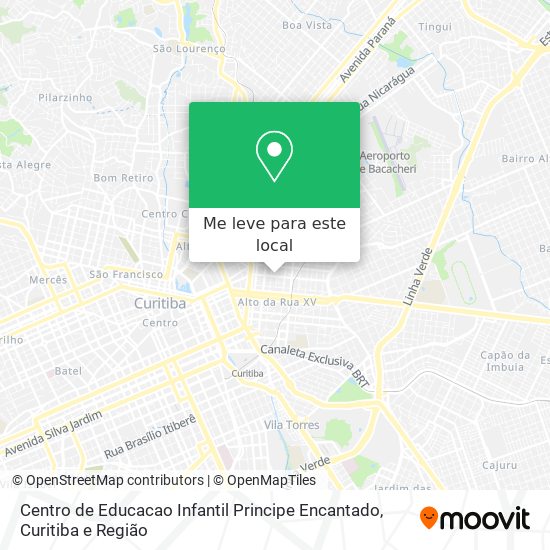 Centro de Educacao Infantil Principe Encantado mapa