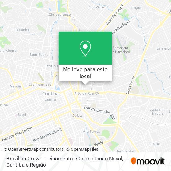 Brazilian Crew - Treinamento e Capacitacao Naval mapa