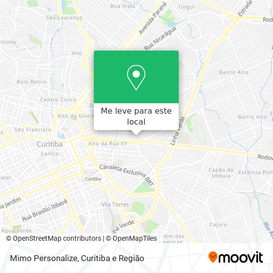 Mimo Personalize mapa