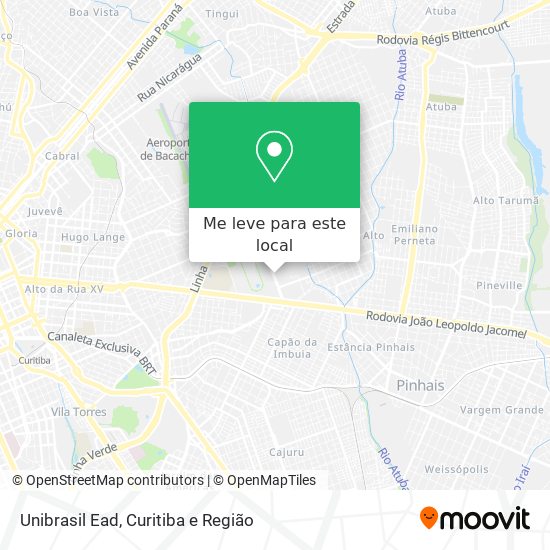Unibrasil Ead mapa