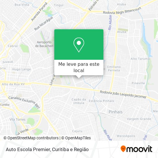 Auto Escola Premier mapa