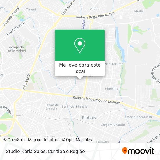 Studio Karla Sales mapa