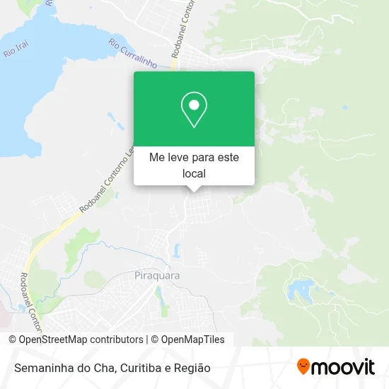 Semaninha do Cha mapa