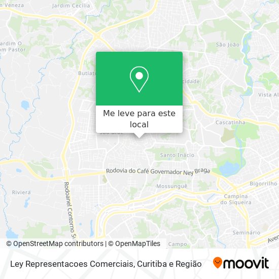 Ley Representacoes Comerciais mapa