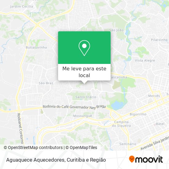 Aguaquece Aquecedores mapa