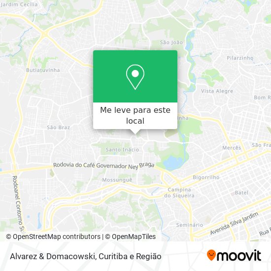 Alvarez & Domacowski mapa