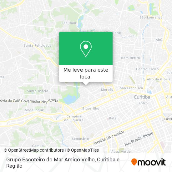 Grupo Escoteiro do Mar Amigo Velho mapa
