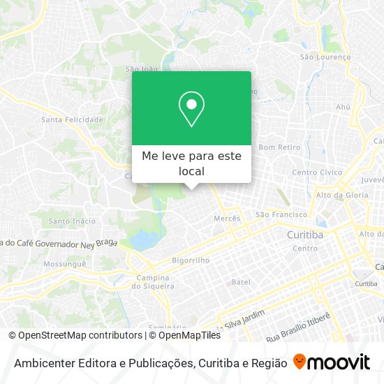 Ambicenter Editora e Publicações mapa