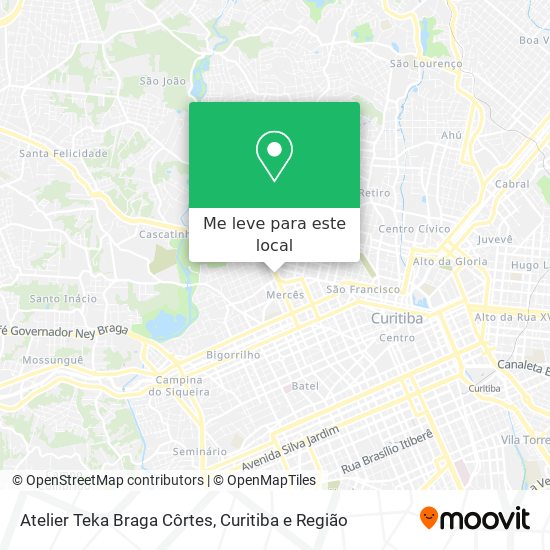 Atelier Teka Braga Côrtes mapa