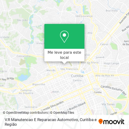 V.R Manutencao E Reparacao Automotivo mapa