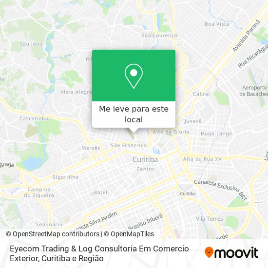 Eyecom Trading & Log Consultoria Em Comercio Exterior mapa