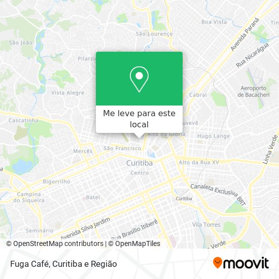 Fuga Café mapa