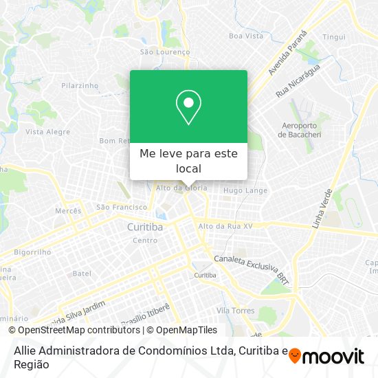 Allie Administradora de Condomínios Ltda mapa