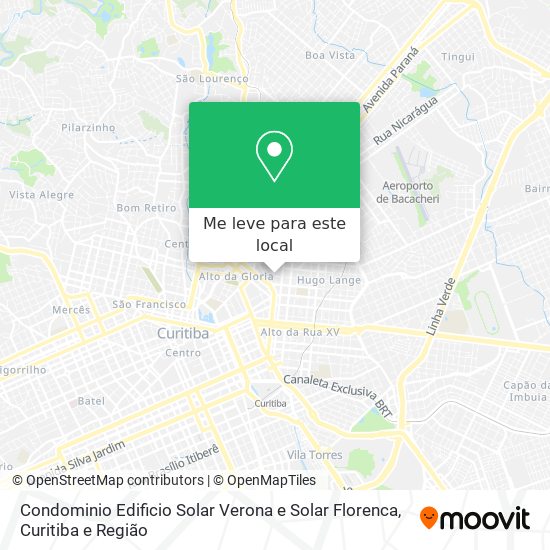 Condominio Edificio Solar Verona e Solar Florenca mapa