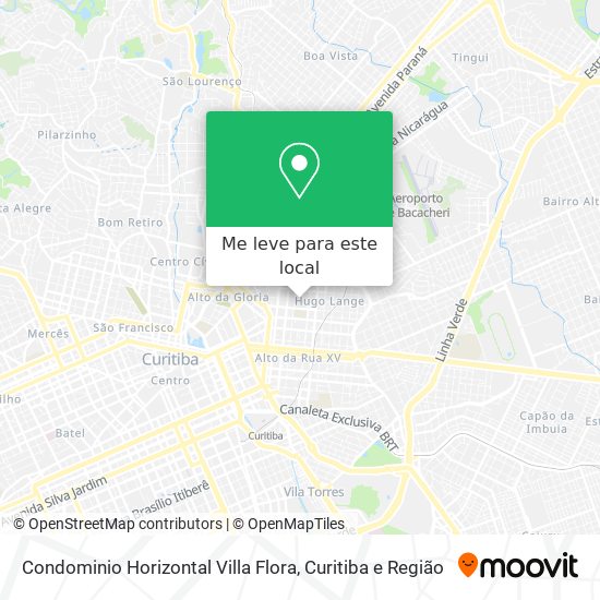 Condominio Horizontal Villa Flora mapa