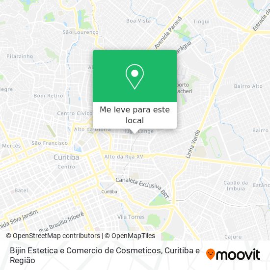 Bijin Estetica e Comercio de Cosmeticos mapa