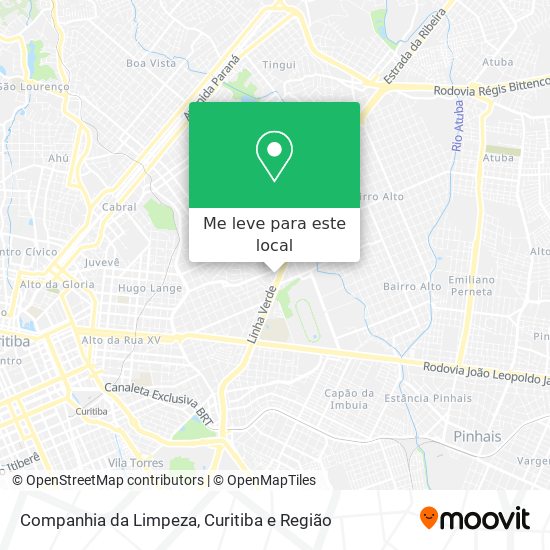 Companhia da Limpeza mapa