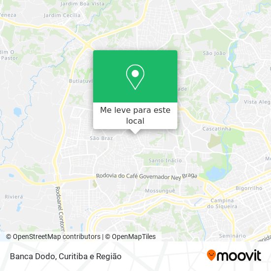 Banca Dodo mapa