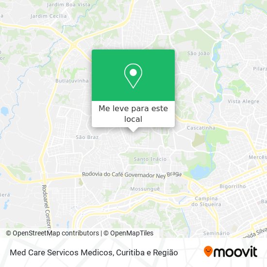 Med Care Servicos Medicos mapa