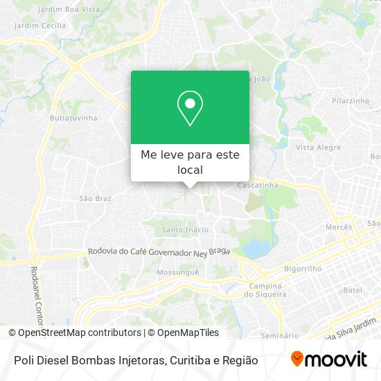 Poli Diesel Bombas Injetoras mapa