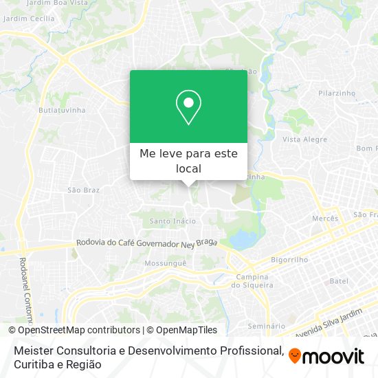 Meister Consultoria e Desenvolvimento Profissional mapa