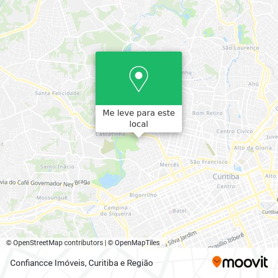 Confiancce Imóveis mapa