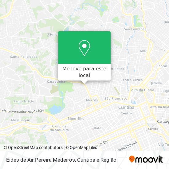 Eides de Air Pereira Medeiros mapa
