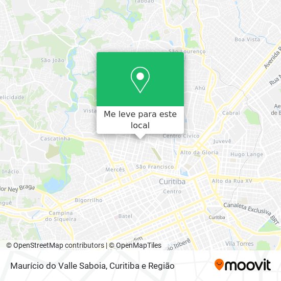 Maurício do Valle Saboia mapa