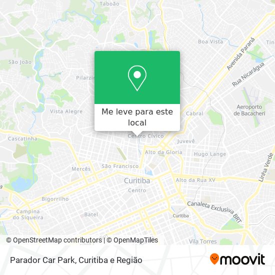 Parador Car Park mapa